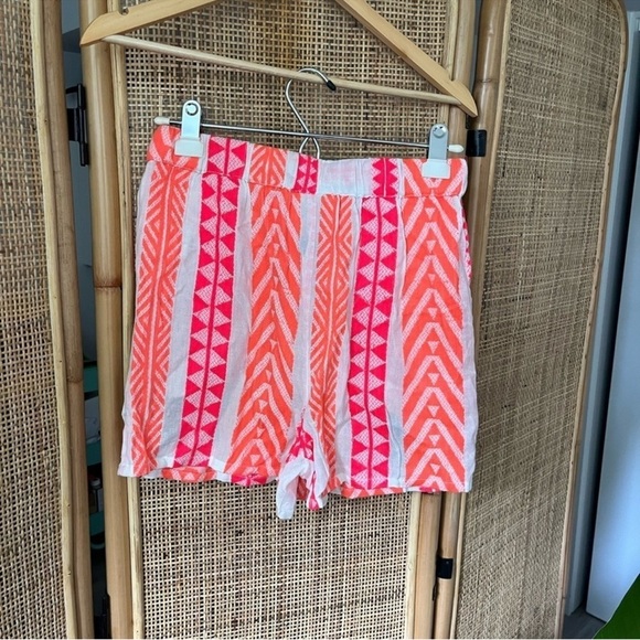 Farm Rio Printed Drawstring Tribal Shorts - Picture 8 of 12